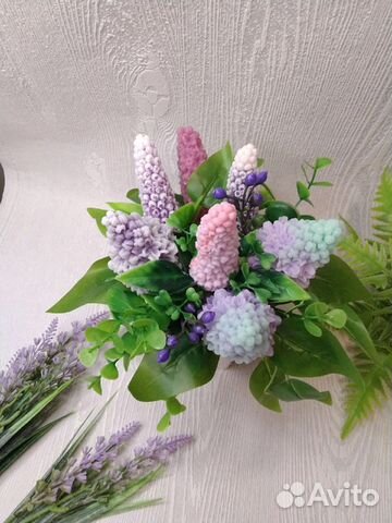 Букетики из мыла (ручная работа)