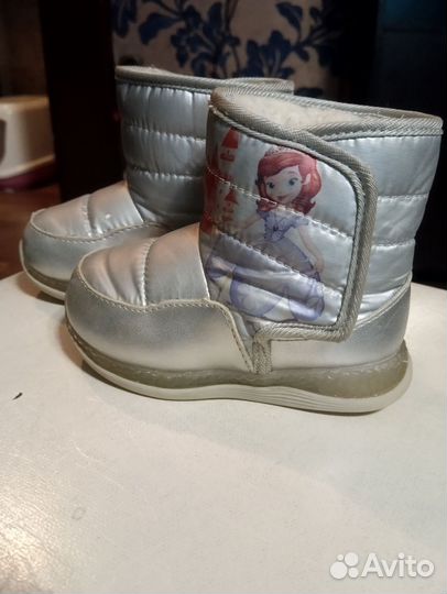 Сапожки для девочки зима