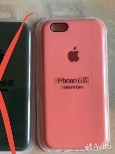 Защитный чехол iPhone 6s силиконовый и стекло 5D