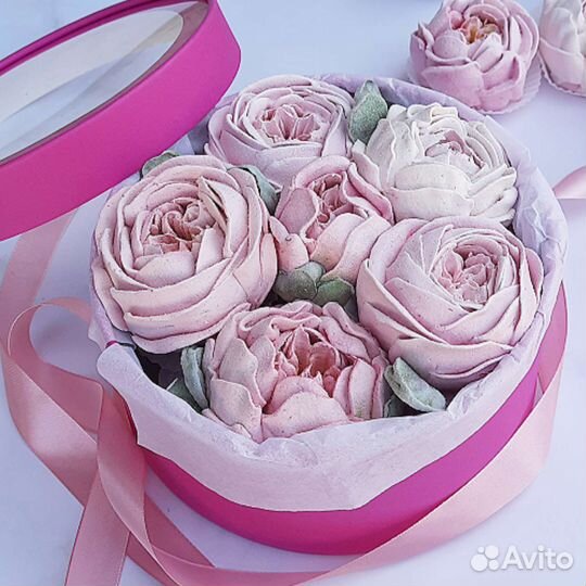 Зефирные букеты Сладкий подарок девушке,маме