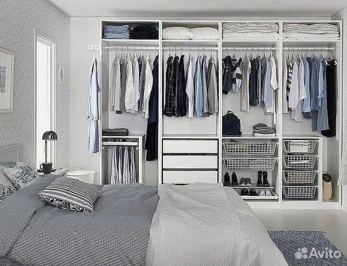 Гардеробная по вашим размерам на заказ