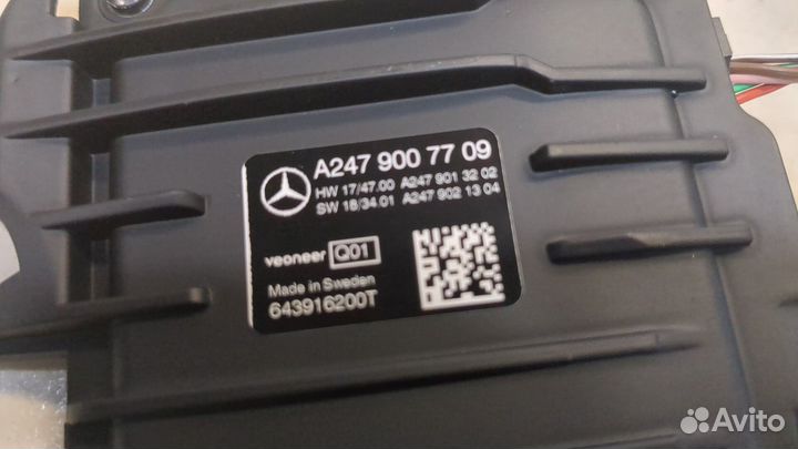 Камера переднего вида Mercedes A W177 2018, 2019