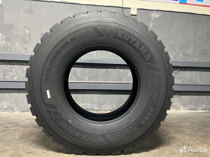 Шины kuyama K-mine02 315/80R22.5