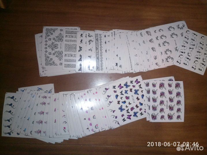 Наклейки на ногти