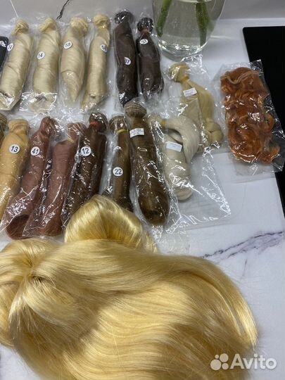 Трессы для кукол, волосы для кукол