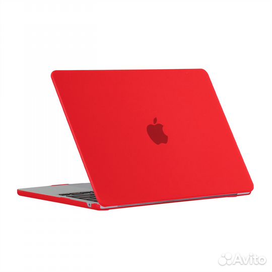 Чехол для MacBook Pro 16 2019 (матовый красный)