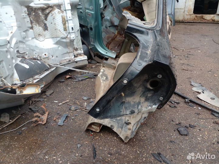 Крыло заднее правое левое chevrolet aveo t250 рест