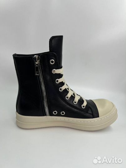 Rick Owens кеды ramones drkshdw jumbo hexagram