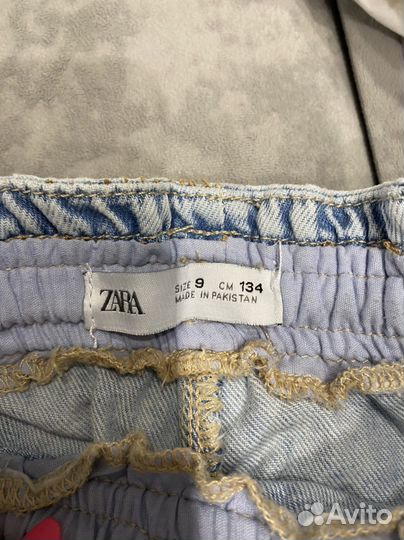 Брюки кюлоты для девочек zara
