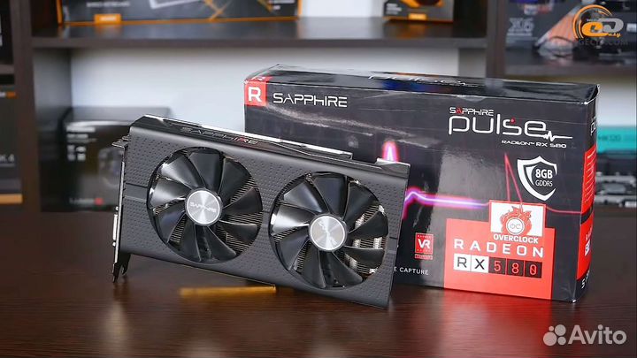 Видеокарта rx580 8gb sapphire