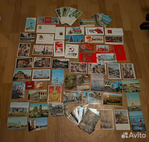 Открытки, карточки, конверты (СССР, иностранные)
