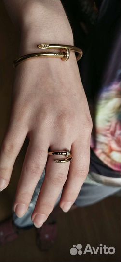 Комплект браслет и кольцо