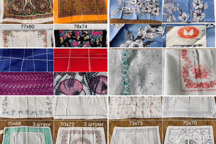 Платки головные СССР новые