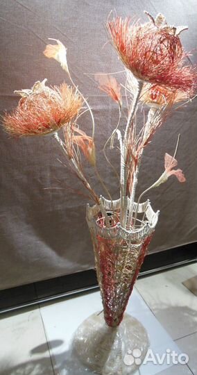 Торшер Напольная лампа Ротанг L776/1 WH