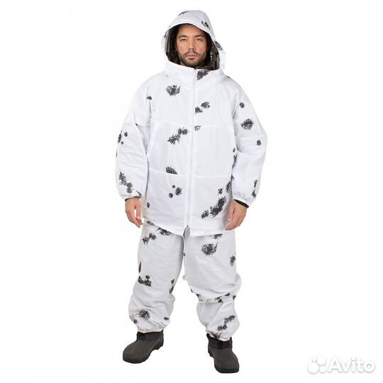 Костюм зимний маскировочный Метель Бязь восток