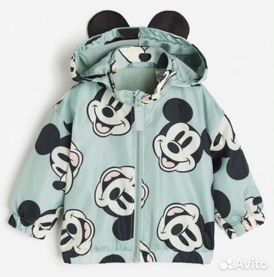 Детская одежда, куртка H&M kids Микки Disney