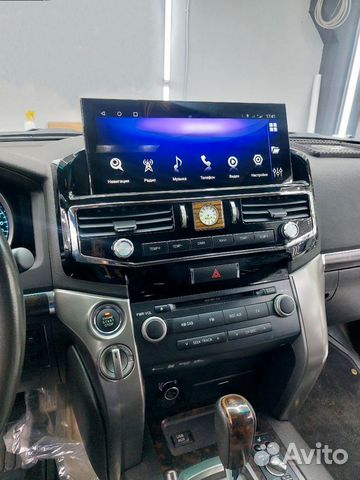 Монитор Android 12.3 дюйма Toyota Land Cruiser 200