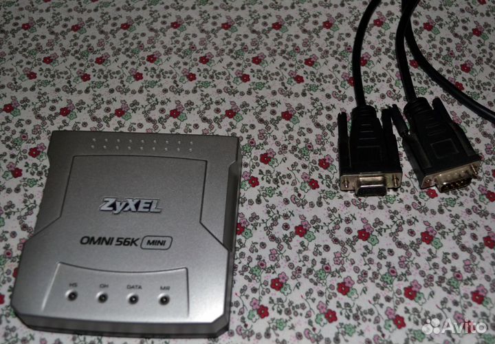 Модем zyxel omni 56K mini