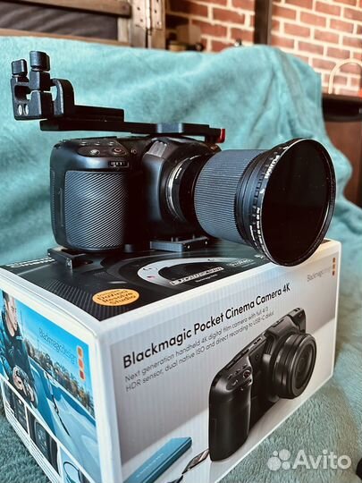 Кинокамера Blackmagic Pocket Cinema Camera 4k