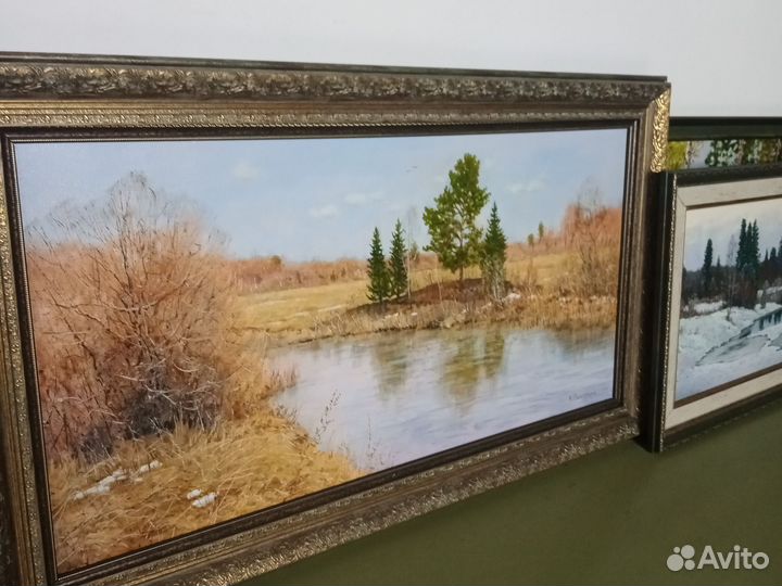 Картина маслом пейзаж