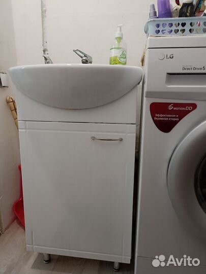 Тумба для ванной бу. Также раковина и смеситель