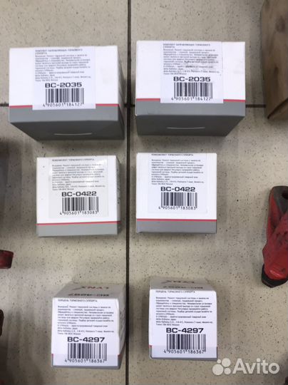 Передние суппорта toyota corolla 54-22