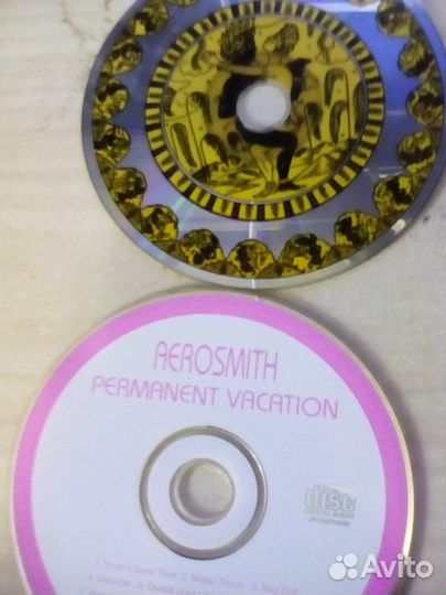 CD диски с музыкой сборник-старый,добрый рок -7шт