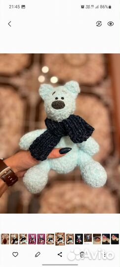 Мишка Тедди ручная работа