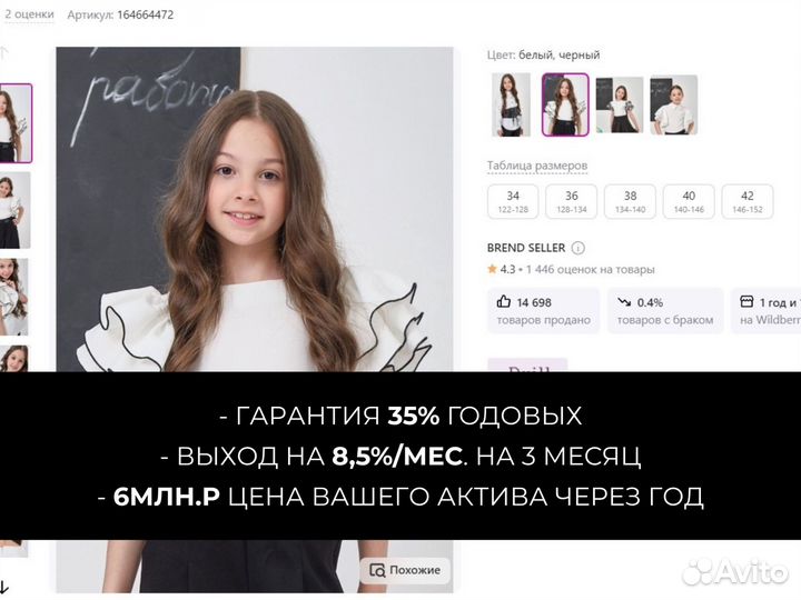 Ищу инвестора в готовый бизнес. Доход 230тр/мес