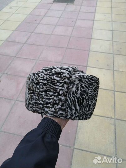 Ушанка каракуль