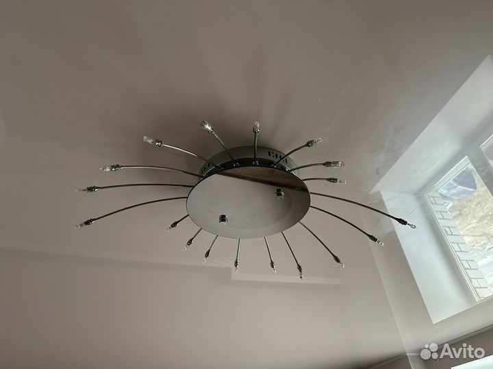 Люстра потолочная бу