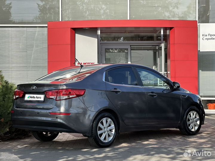 Kia Rio 1.6 AT, 2016, 71 568 км