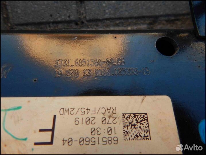 Балка подвески задняя BMW 1 Series F40