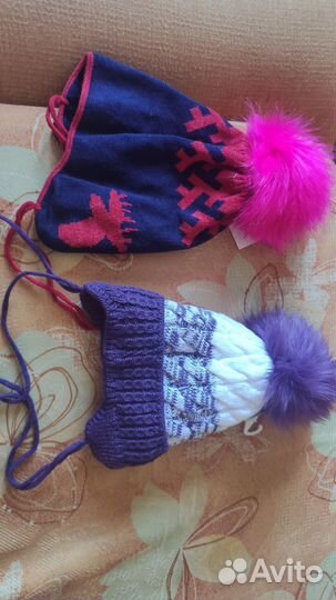 Шапка для девочки новая