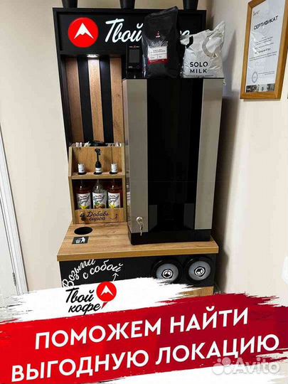 Кофейня самообслуживания готовый бизнес