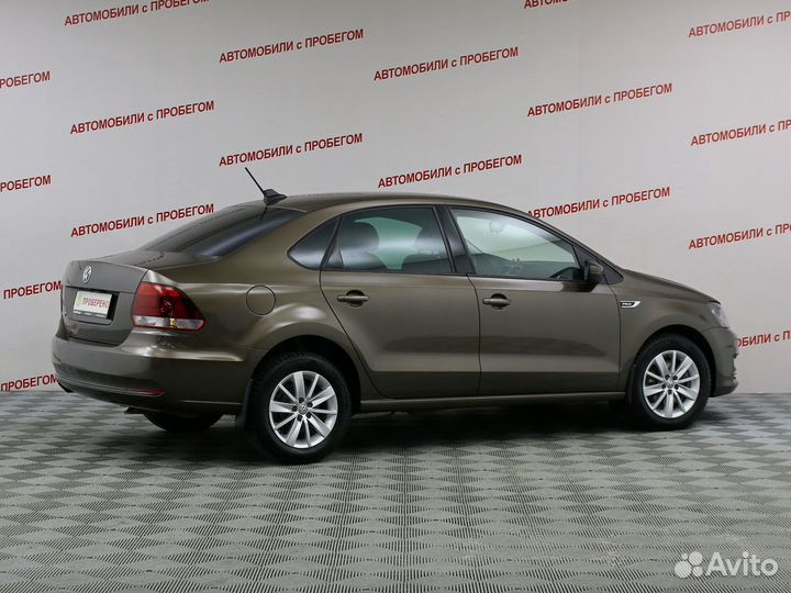 Volkswagen Polo 1.6 AT, 2019, 52 588 км