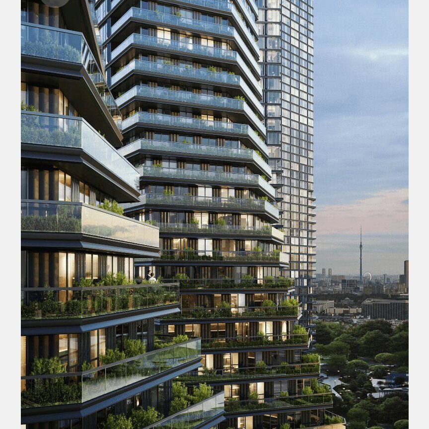 2-к. квартира, 72 м², 15/46 эт.