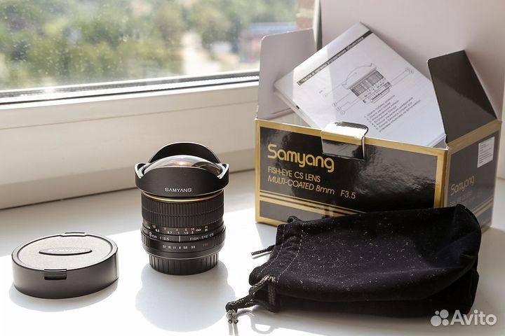 Samyang 8mm for Canon фишай