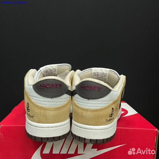 Кроссовки Nike SB Dunk x Travis Scott x Sony (Арт.22517)