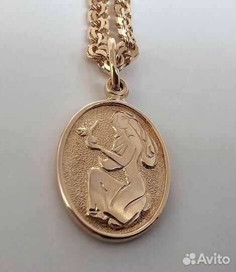 Золотая подвеска 