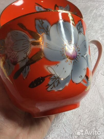 Чайная пара гигант арановка Мальва