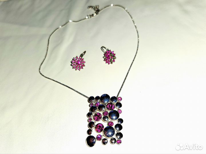 Бижутерия пакетом бусы серьги кольца броши