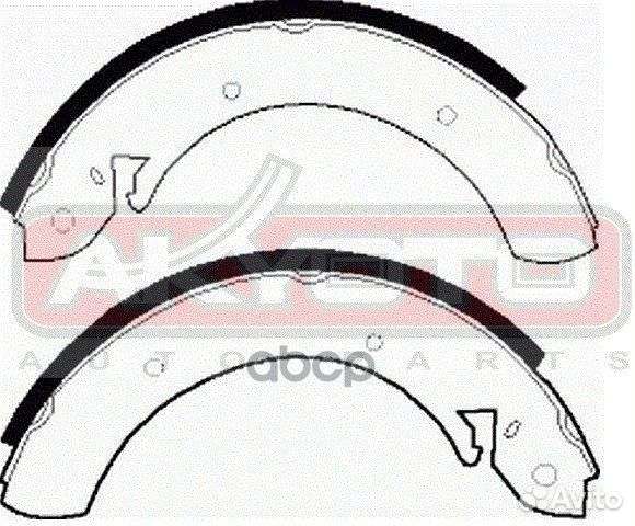 Колодки тормозные барабанные задние AKS4FA01 AK