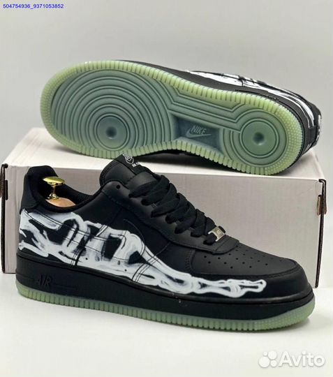 Nike Air Force 1 low Skeleton (Арт.56037)