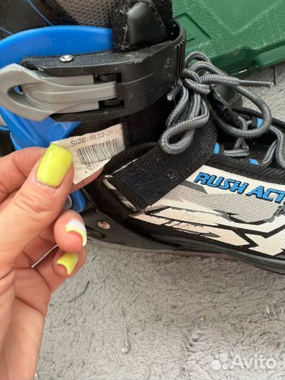 Детские раздвижные коньки