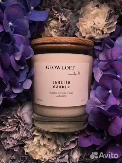 Ароматическая свеча из натурального воска