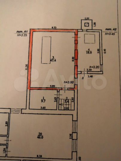 Свободного назначения, 600 м²