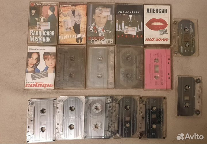 Аудио кассеты и CD диски СССР