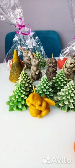 Свечи из натурального воска