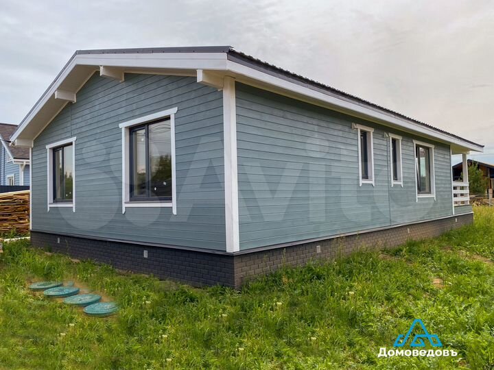 Дом 124 м² на участке 7 сот.